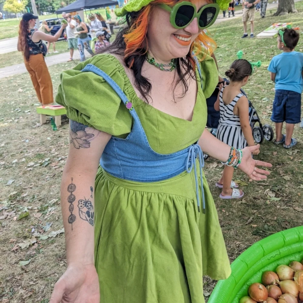 Fashion Brand Virgin Mini In Booger Sz Large - Picture 3 of 5